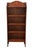 Early 20th Century Antique Edwardian Mahogany and Inlaid Open Bookcase, 1900s For Sale - Image 5 of 18