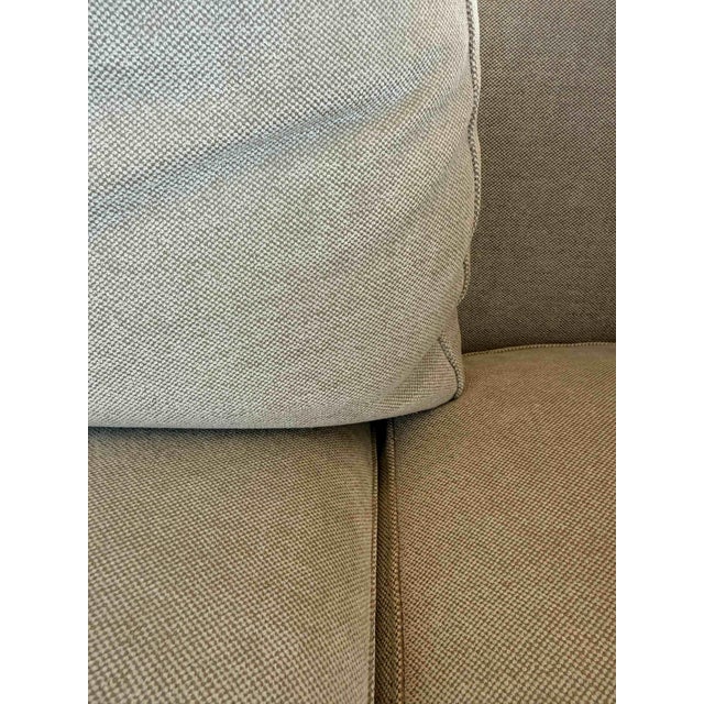 Taupe Flexform Italian Campiello Couch - Canvas Color For Sale - Image 8 of 15