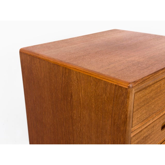 Danish Teak Chest of Drawers from Fanø, 1970s For Sale - Image 12 of 14
