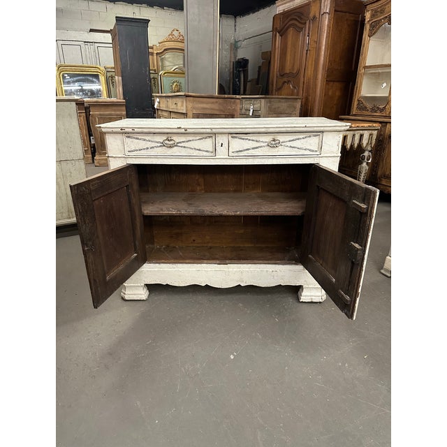 19th Century Painted Louis Philippe Commode For Sale In Atlanta - Image 6 of 8