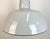 Philips Industrial Grey Enamel Factory Pendant Lamp from Philips, 1960s For Sale - Image 4 of 16
