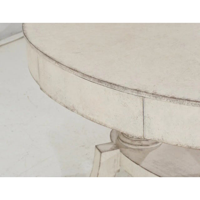 European Oval Center Table, 1820s For Sale - Image 11 of 12