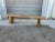 1990s Long Rustic Wooden Bench For Sale - Image 4 of 12