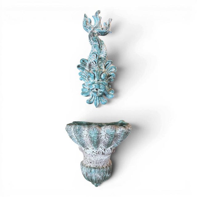 Glazed Ceramic Fountain, 1970s For Sale - Image 13 of 13