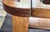 70's MCM Mersman Oak Smoked Glass End Table For Sale - Image 11 of 14