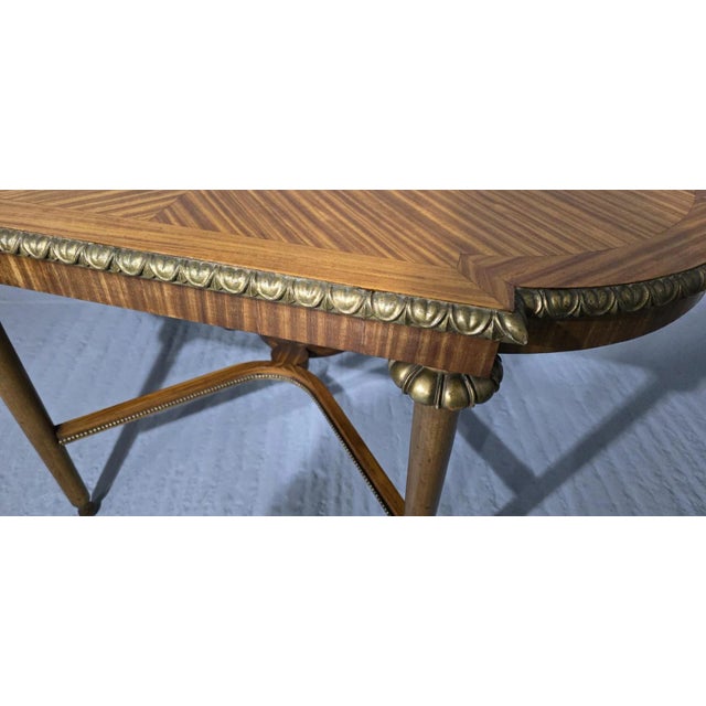 Vintage Coffee Table in Fine Satinwood For Sale - Image 3 of 11