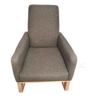 Monte Joya Charcoal Gray Nursey Rocking Chair For Sale