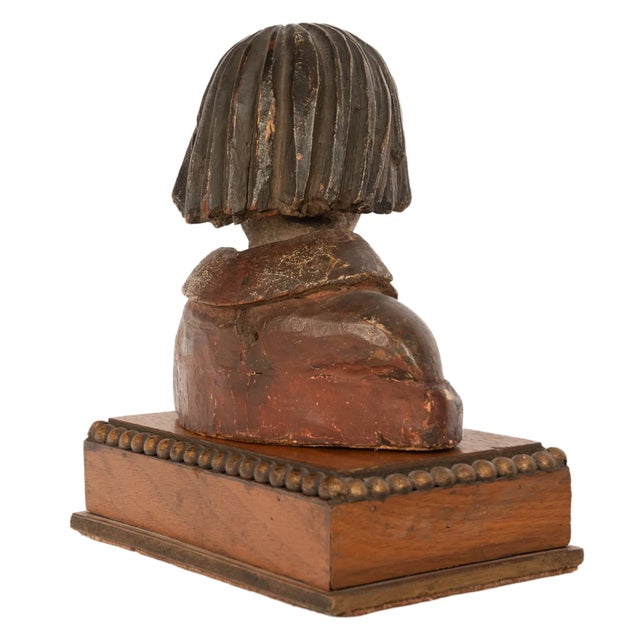 16th Century Antique 16thC Catholic German Renaissance Carved Bust Stephan Rottaler Landshut 1500 For Sale - Image 5 of 18