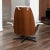 Wood Restored George Mulhauser Plycraft Style White Lounge Chair With Ottoman For Sale - Image 7 of 9