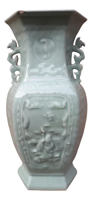 Daoguang Era Celadon Vase, China