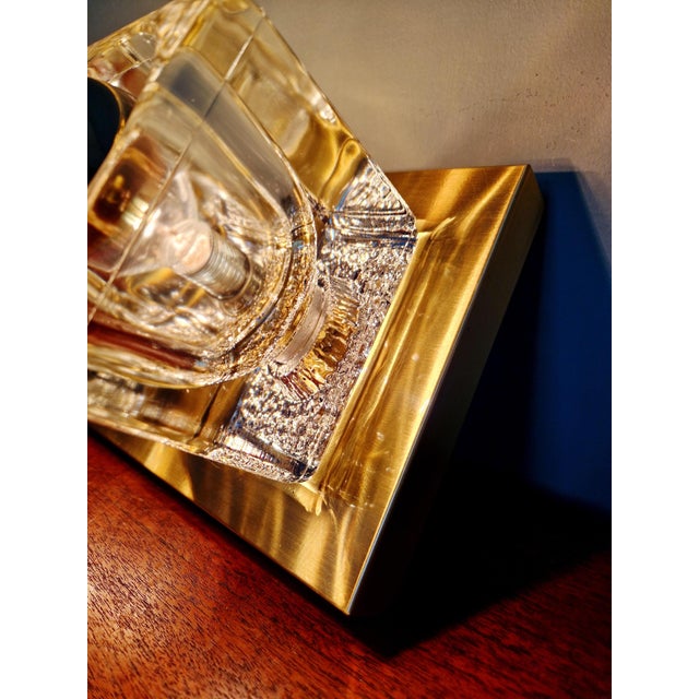 Ice Cube Double Wall Light from Peill & Putzler, 1970 For Sale - Image 11 of 17