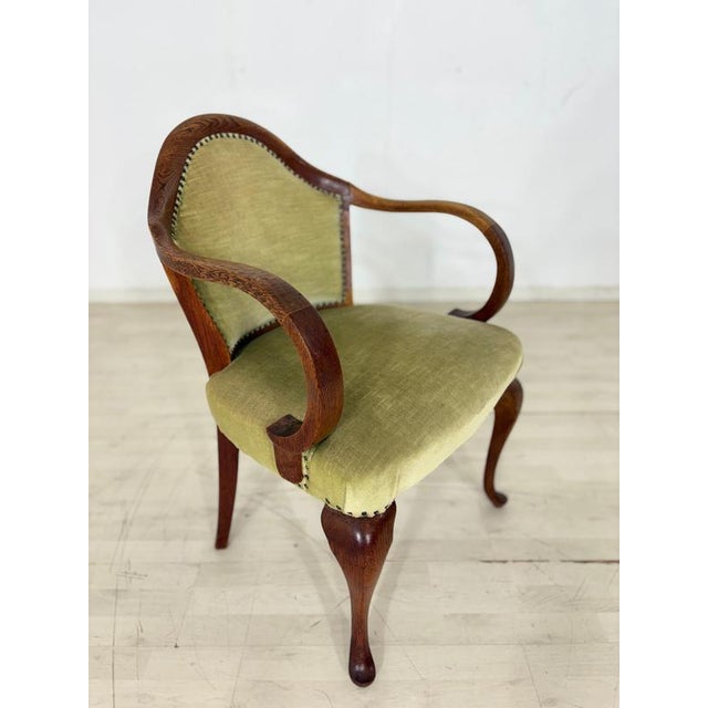 Vintage Chippendale Armchairs, Set of 4 For Sale - Image 9 of 12