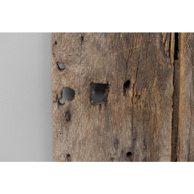 Rustic Antique Oak Door, 1800 For Sale - Image 3 of 13