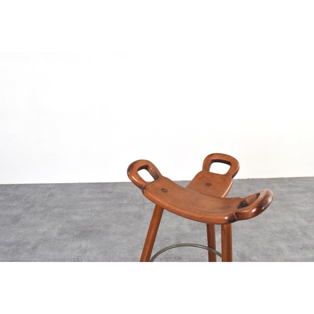 Brutalist Marbella Bar Stools by Sergio Rodriguez for Conform, 1970s, Set of 2 For Sale - Image 14 of 15