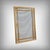 An elegant Louis XVI style mirror with moldings, distinguished by the finesse of its giltwood frame and the presence of...
