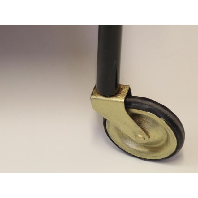 Vintage French Art Deco Bar Trolley, 1940s For Sale - Image 10 of 14