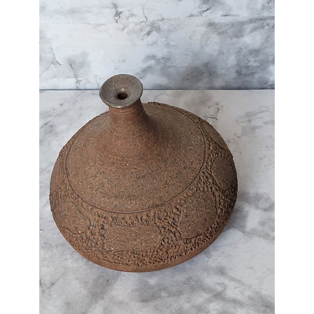 20th Century Textured Bud Vase For Sale - Image 10 of 12