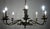 Metal Antique Brass Chandelier from Kaiser-Leuchten, 1920s For Sale - Image 7 of 10