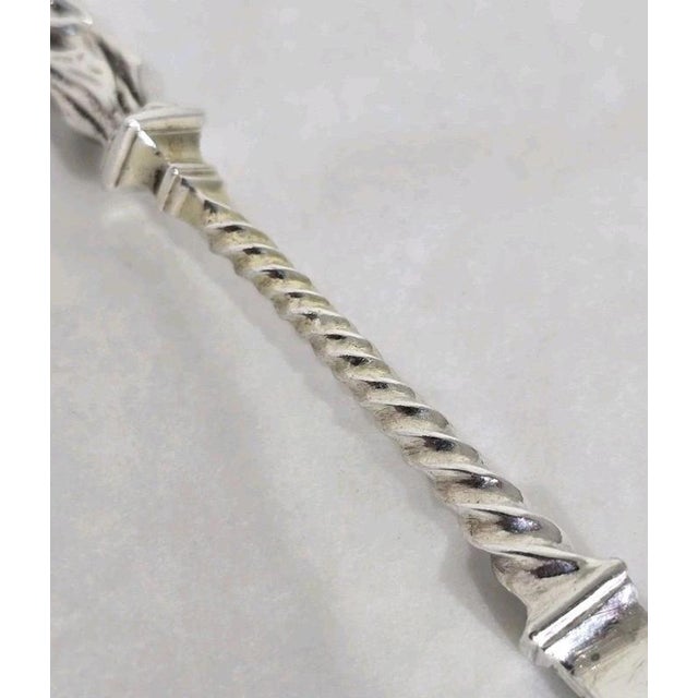 Antique Edwardian Sterling Silver Apostle Spoon, London, 1904 For Sale - Image 6 of 12