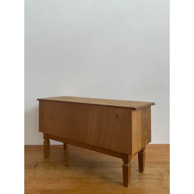 Henning Kjaernulf Style Oak Low Chest C. 1970s For Sale - Image 18 of 18