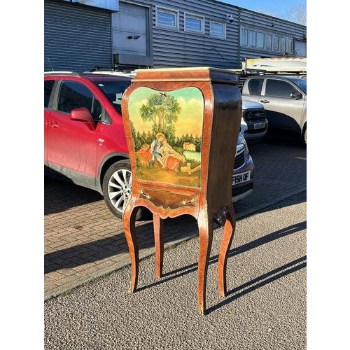 French Style Drinks Cabinet with Ormolu and Marble For Sale - Image 3 of 13