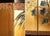 1970s "Chrysanthemums and Sparrows", Antique Style Chinoiserie Painted Screen For Sale - Image 15 of 18