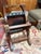 Antique Italian Renaissance Revival Walnut Savonarola Chair For Sale - Image 6 of 7