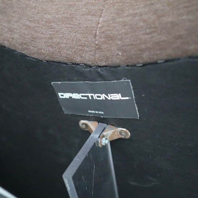 1980s Vladimir Kagan “Cloud” Sofa Reupholstered in 100% Alpaca For Sale - Image 5 of 6