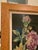 French Purple Rose Needlepoint For Sale - Image 3 of 4