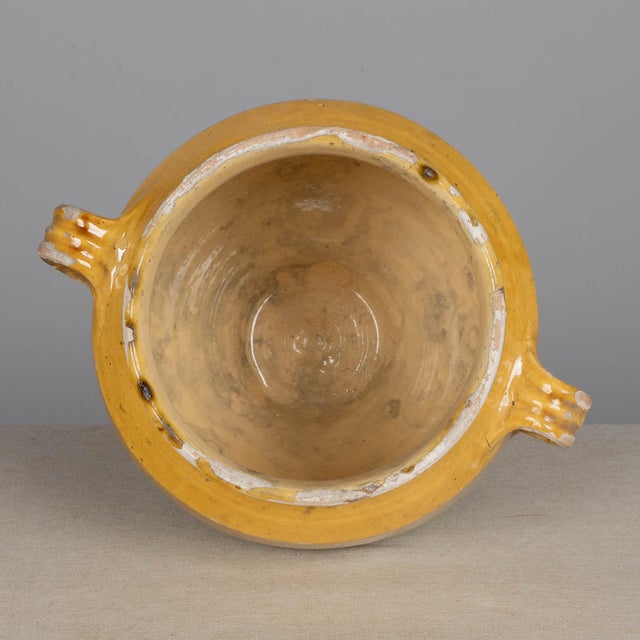 French Terracotta Vase or Pot À Confit 11.5"h For Sale - Image 10 of 11