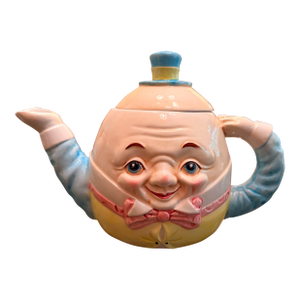 Vintage Feitx "Humpty Dumpty" Ceramic Novelty Teapot