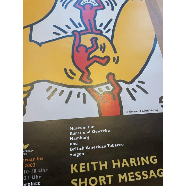 Short Messages Exhibition Poster after Keith Haring, Museum für Kunst und Gewerbe Hamburg For Sale - Image 3 of 5