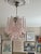 Pink Small Pink Murano Chandelier in Mazzega Style For Sale - Image 8 of 8