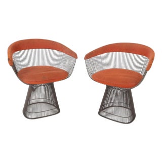Attributed to Warren Platner for Knoll Dining Chairs 1970s - Pair For Sale