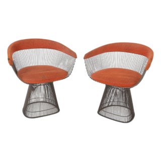 Warren Platner for Knoll Dining Chairs 1970s - Pair For Sale