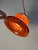 Silver-Orange Louvered Lamp by Carl Thore for Granhaga For Sale - Image 6 of 11