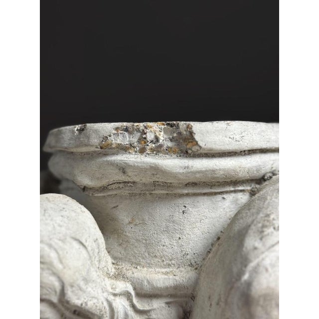 Concrete Column the Three Graces Garden Statue For Sale - Image 13 of 16
