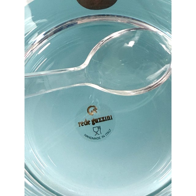 Appetizer Tray and Condiment Set by Ennio Pasini for Rede Guzzini, 1980s, Set of 2 For Sale - Image 13 of 18
