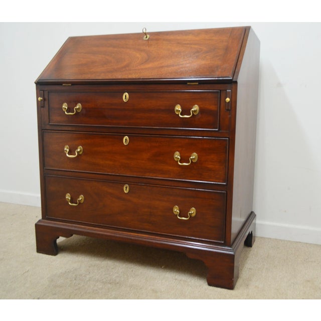 Henkel Harris Mahogany Secretary Desk For Sale In Philadelphia - Image 6 of 15