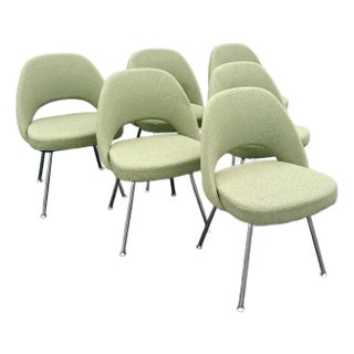 2001 Saarinem Executive Side Chairs for Knoll, Model 72c - Set of 6 For Sale