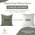 Not Yet Made - Made To Order Fabdivine Artisan Handcrafted Throw Pillow Cover Thick Linen 26x26 Inch- Titli For Sale - Image 5 of 5