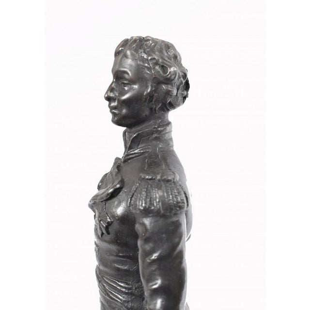 Bronze English Military Duke of Wellington Figurine, 1995 For Sale - Image 9 of 14