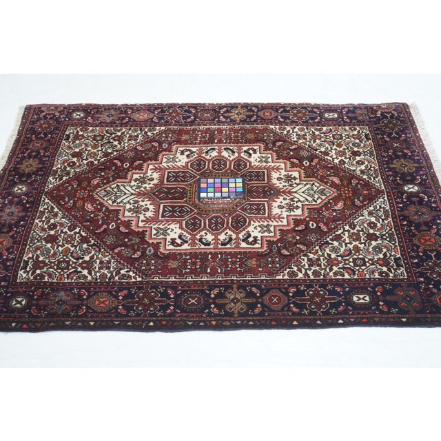 Bidjar Rug 3'5'' X 4'8'' For Sale In New York - Image 6 of 8