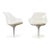 1957 Pair of Estelle & Erwine Laverne Champagne Armchairs for Formes Nouvelles For Sale