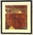 C1979 Original Steven Sorman (American 1948-Present) Mixed Media Framed Collage 'Untitled Red' For Sale - Image 16 of 18