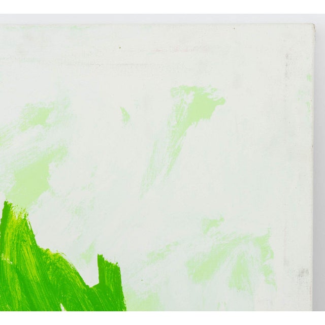 Roni Nicholson "Green" Acrylic on Canvas, 2015 For Sale In New York - Image 6 of 8