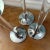 Mid-Century Modern Midcentury Modern Lucite Silver Candlestick Set of 3 For Sale - Image 3 of 11