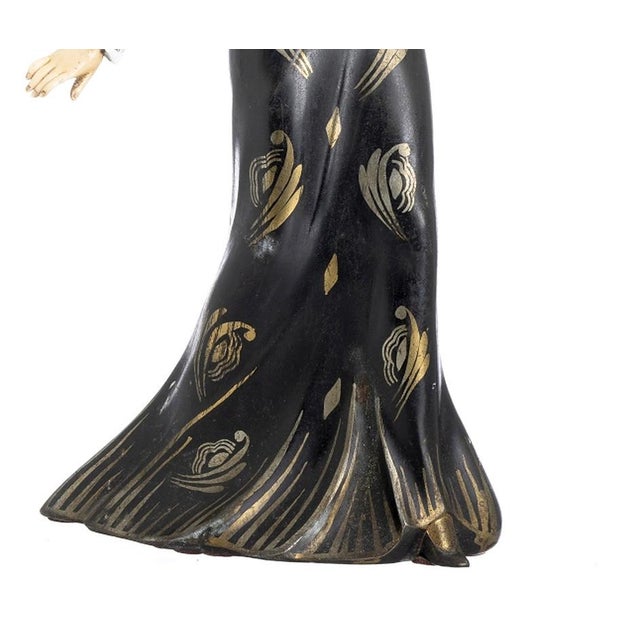 Woman Figurine by Salvatore Melani For Sale - Image 5 of 8
