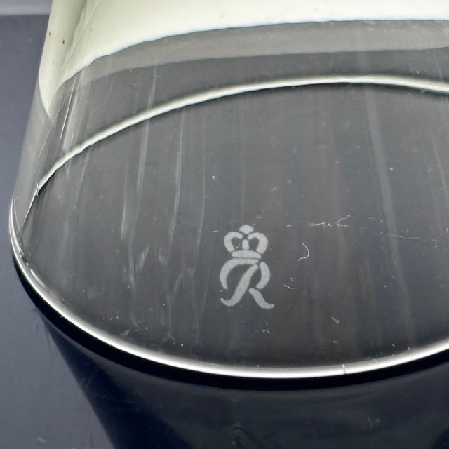 Glass 1960s Rosenthal Fortuna Smoke Crystal Glasses by Elsa Fischer-Treyden, Set of 16 For Sale - Image 7 of 11