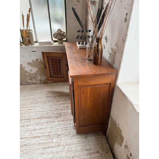 Oak Furniture in the style of Dudouyt, 1940s For Sale - Image 10 of 18